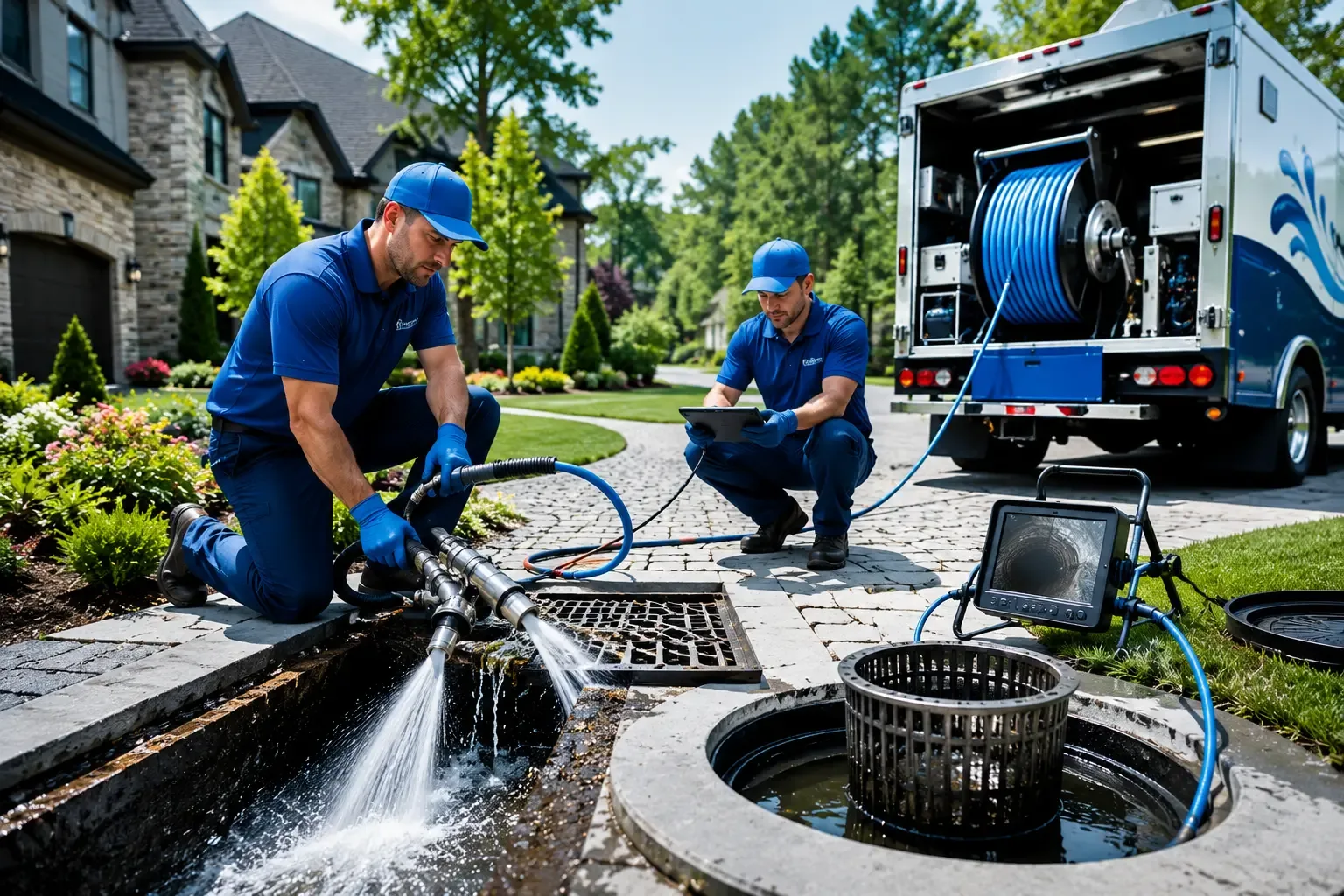 Local outdoor drain cleaning professionals in Italy, TX