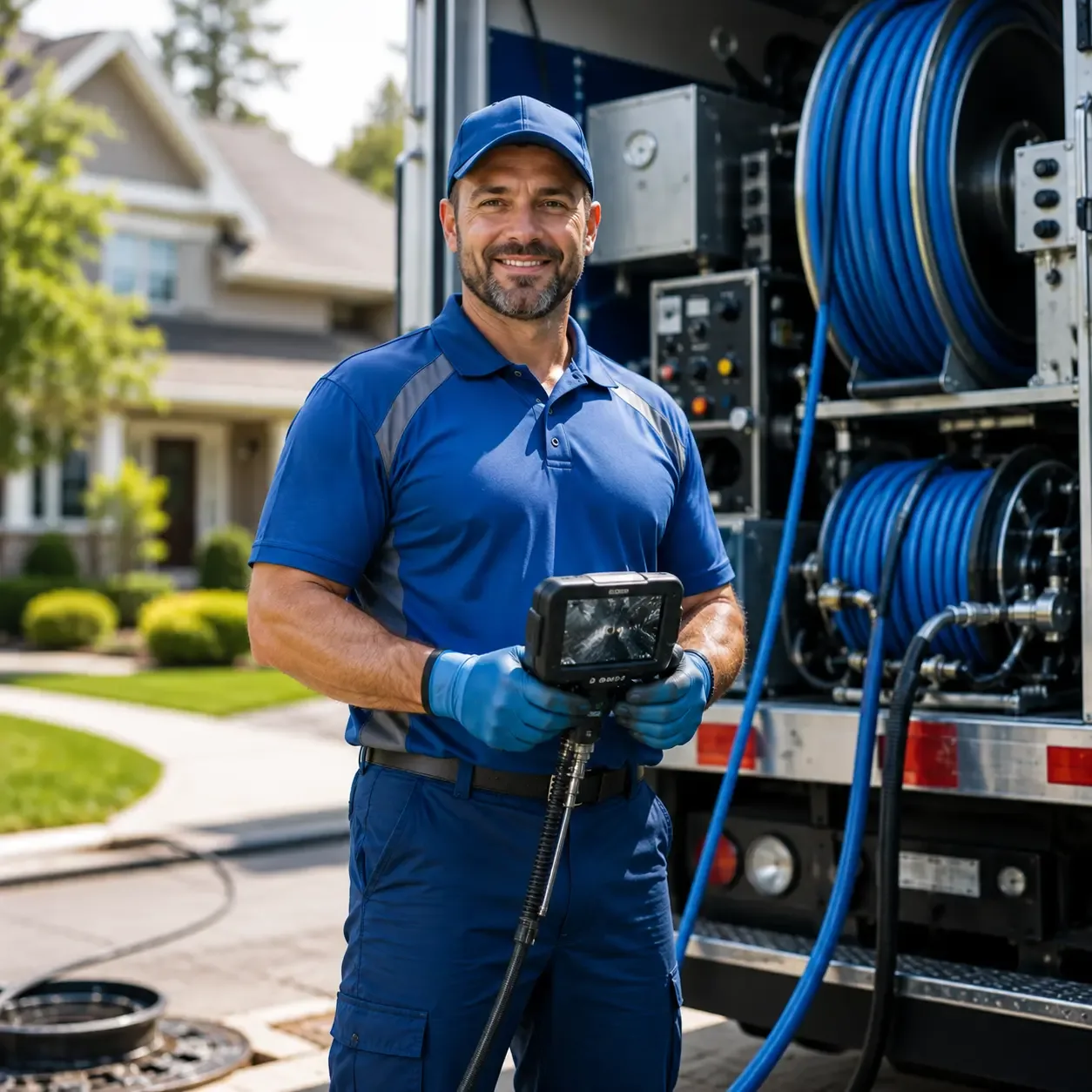 Local outdoor drain cleaning specialists in Italy, TX